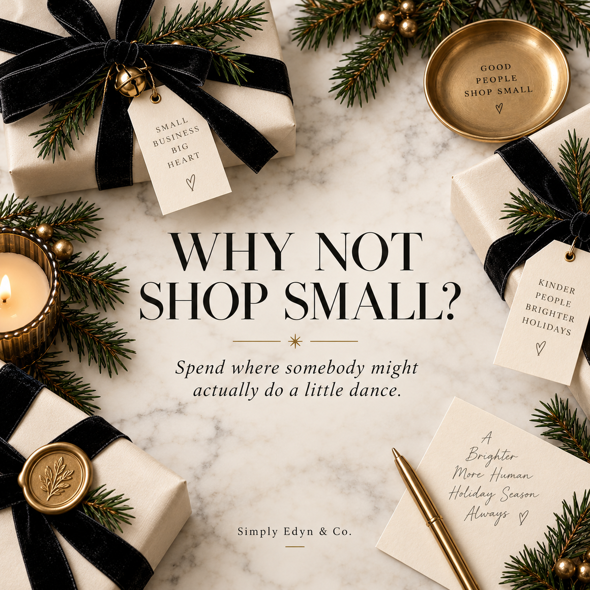 Why Not Shop Small?