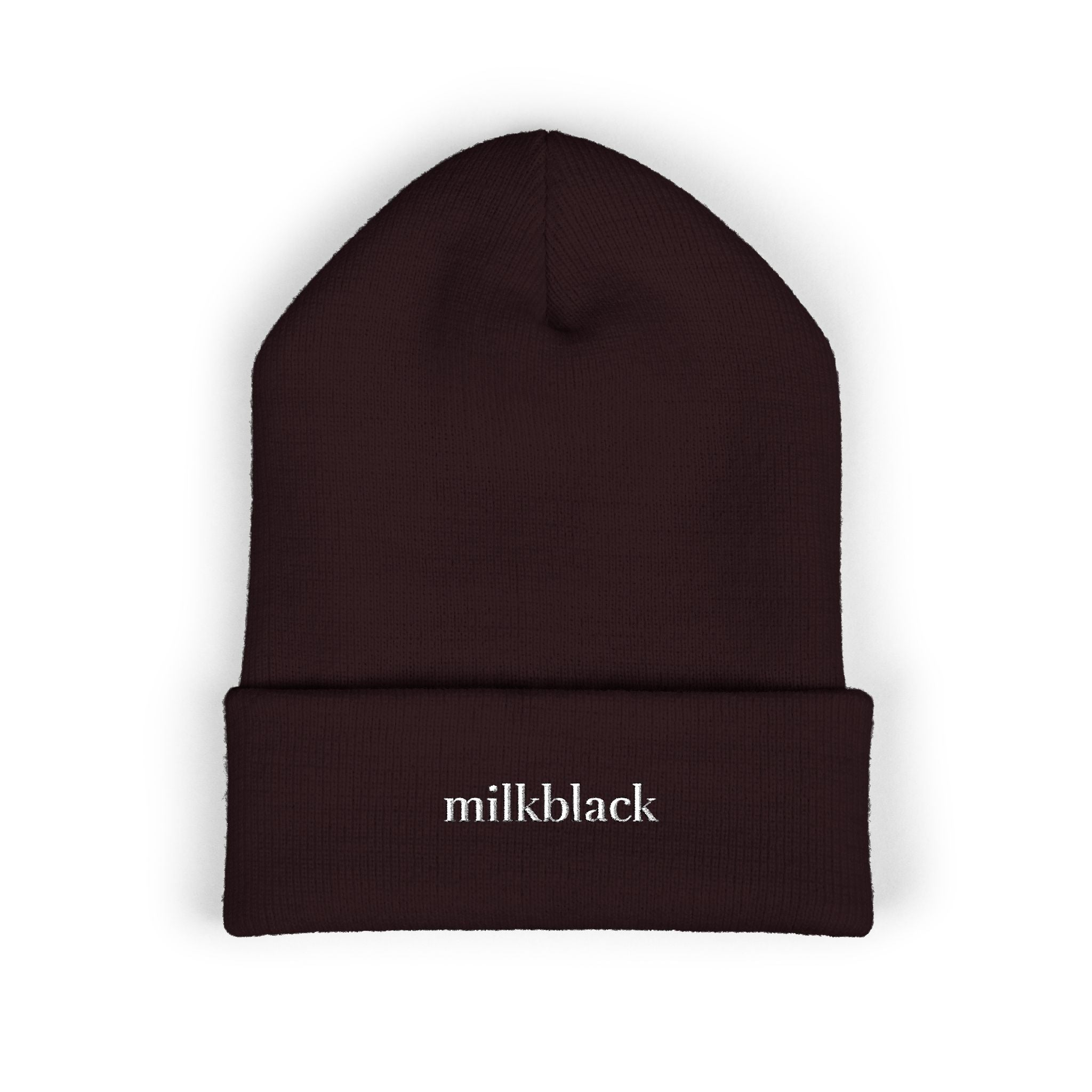 milkblack Cuffed Beanie