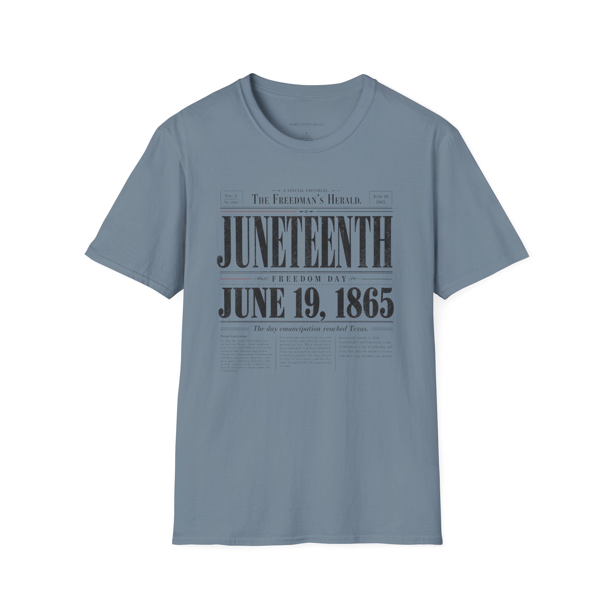Juneteenth Freedom Day Tee