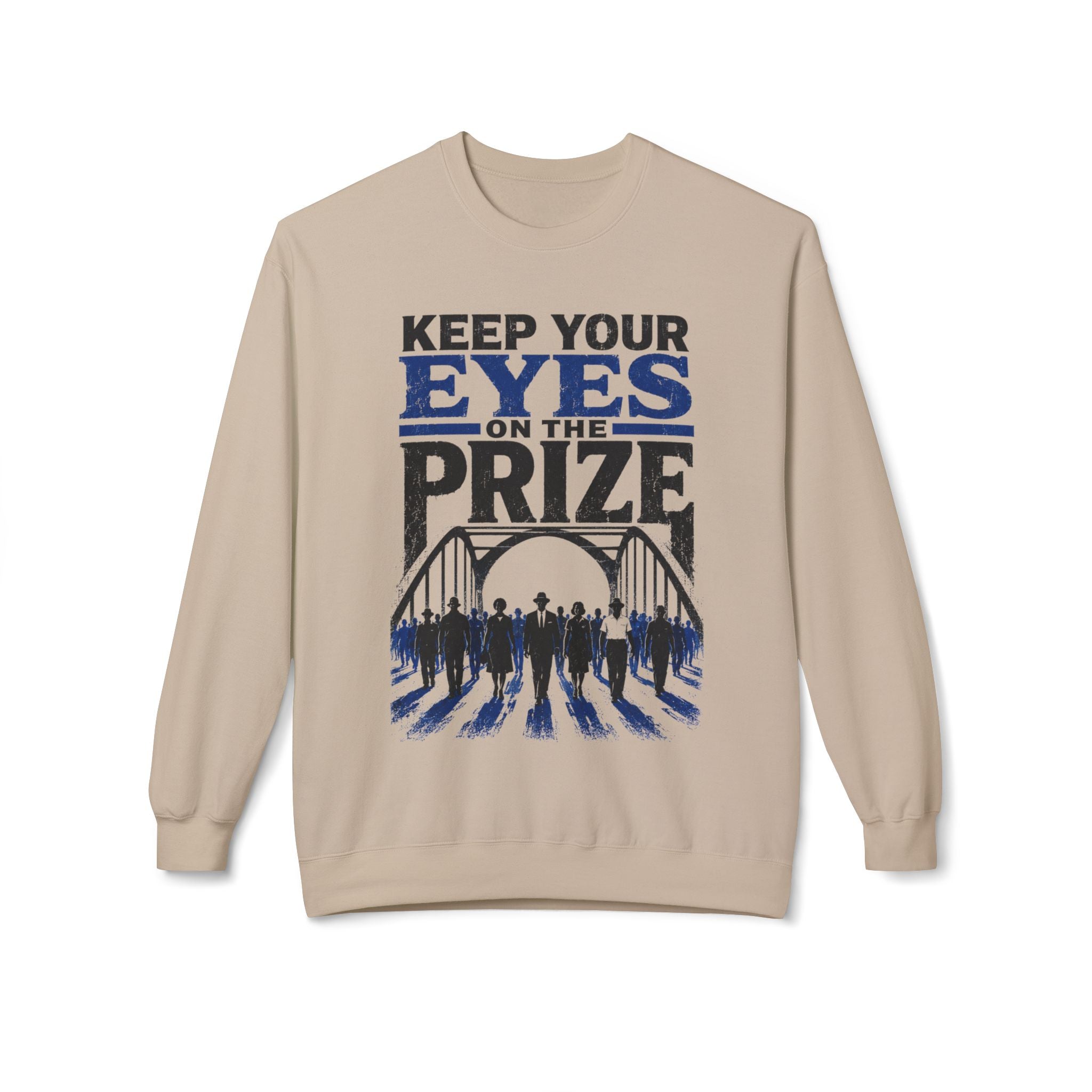 Keep Your Eyes on the Prize Midweight Crewneck