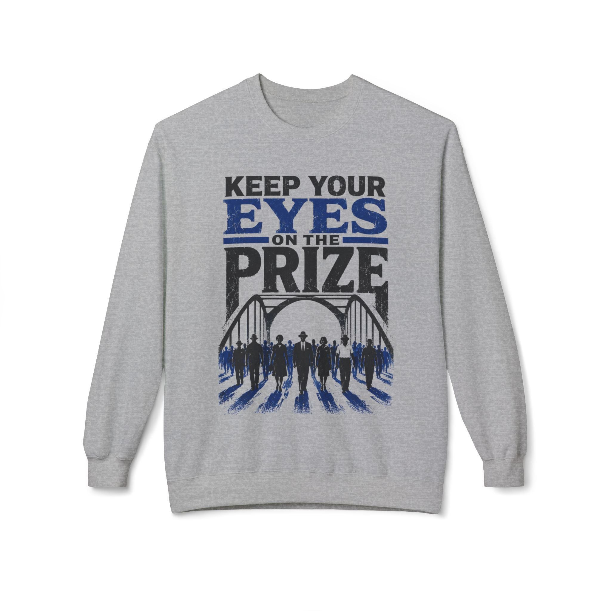 Keep Your Eyes on the Prize Midweight Crewneck