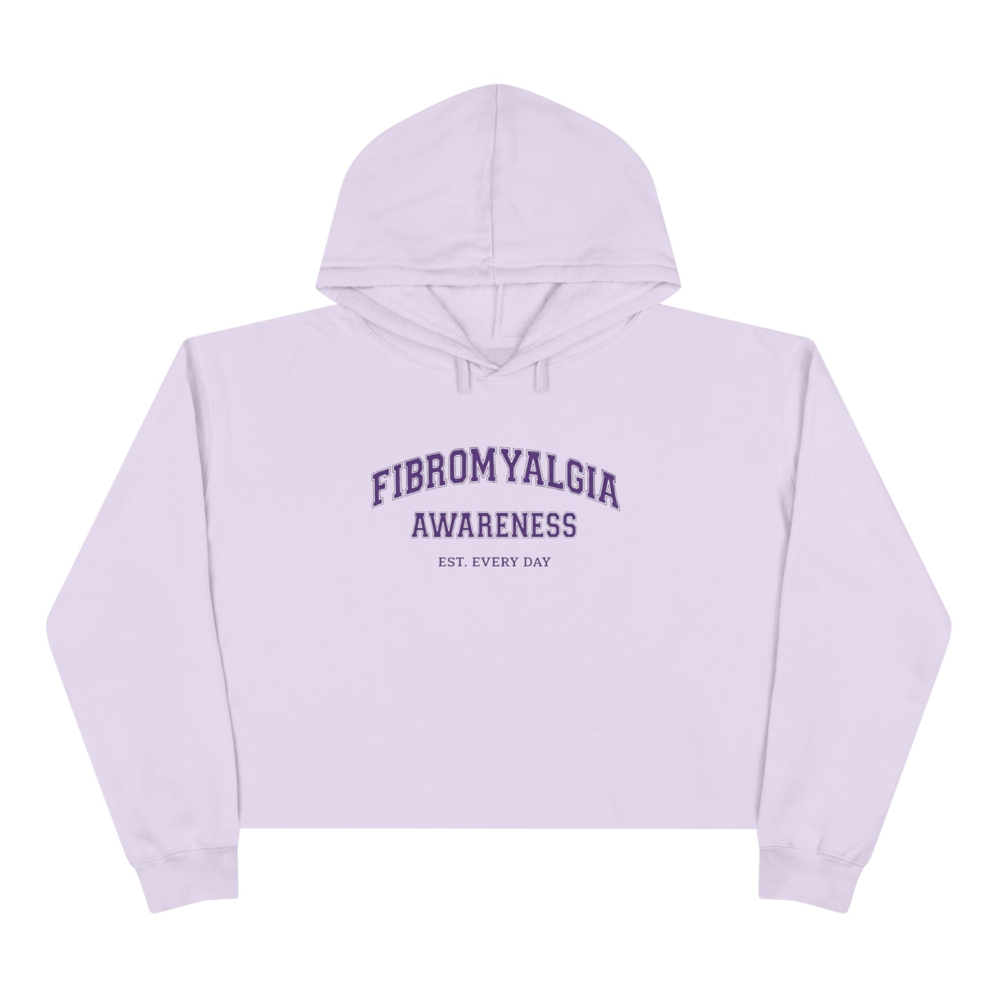 Fibromyalgia Awareness — Cropped Hoodie