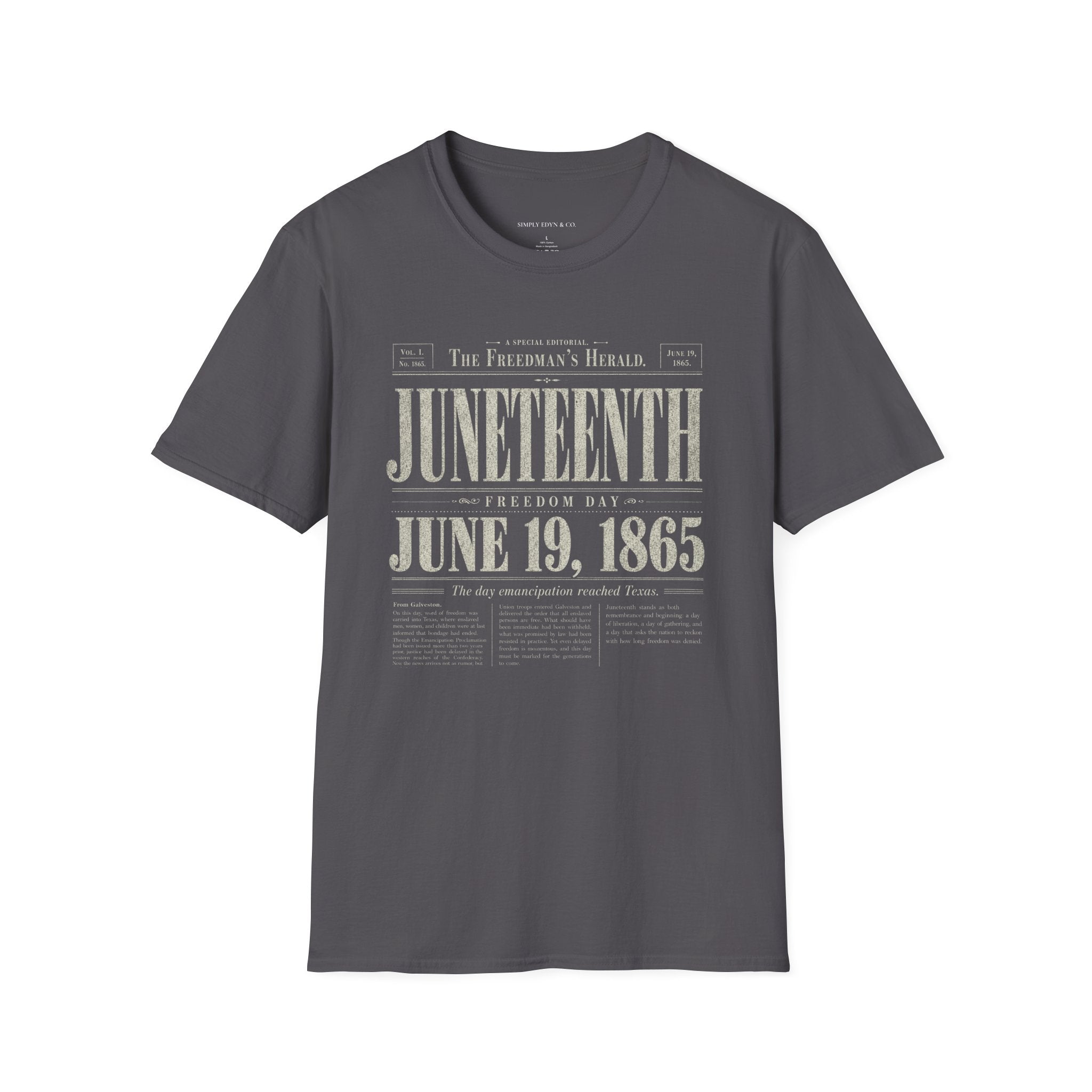 Juneteenth Freedom Day Tee