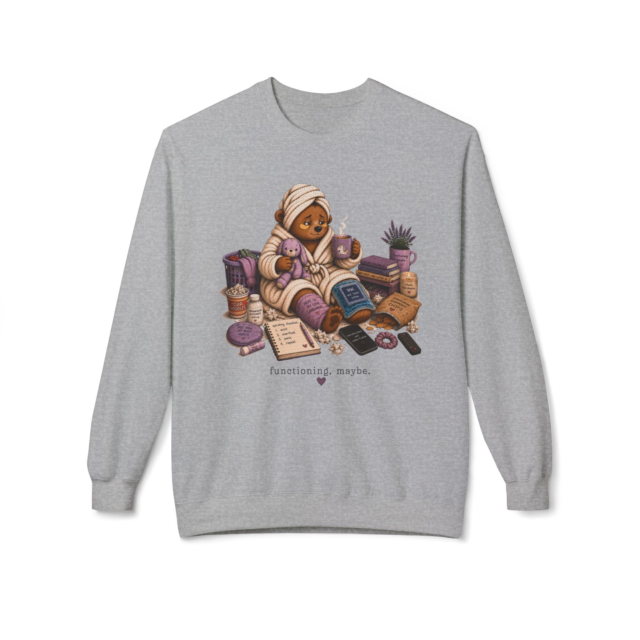 Functioning, Maybe. Crewneck