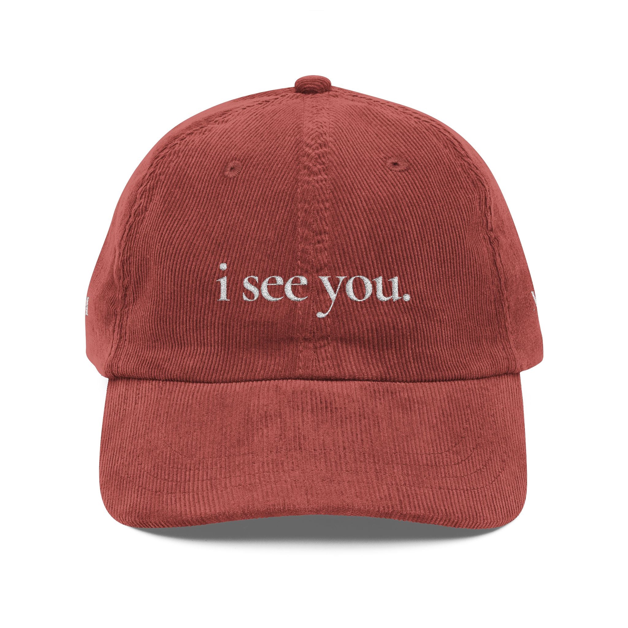 i see you. Corduroy Cap — 92% Edition