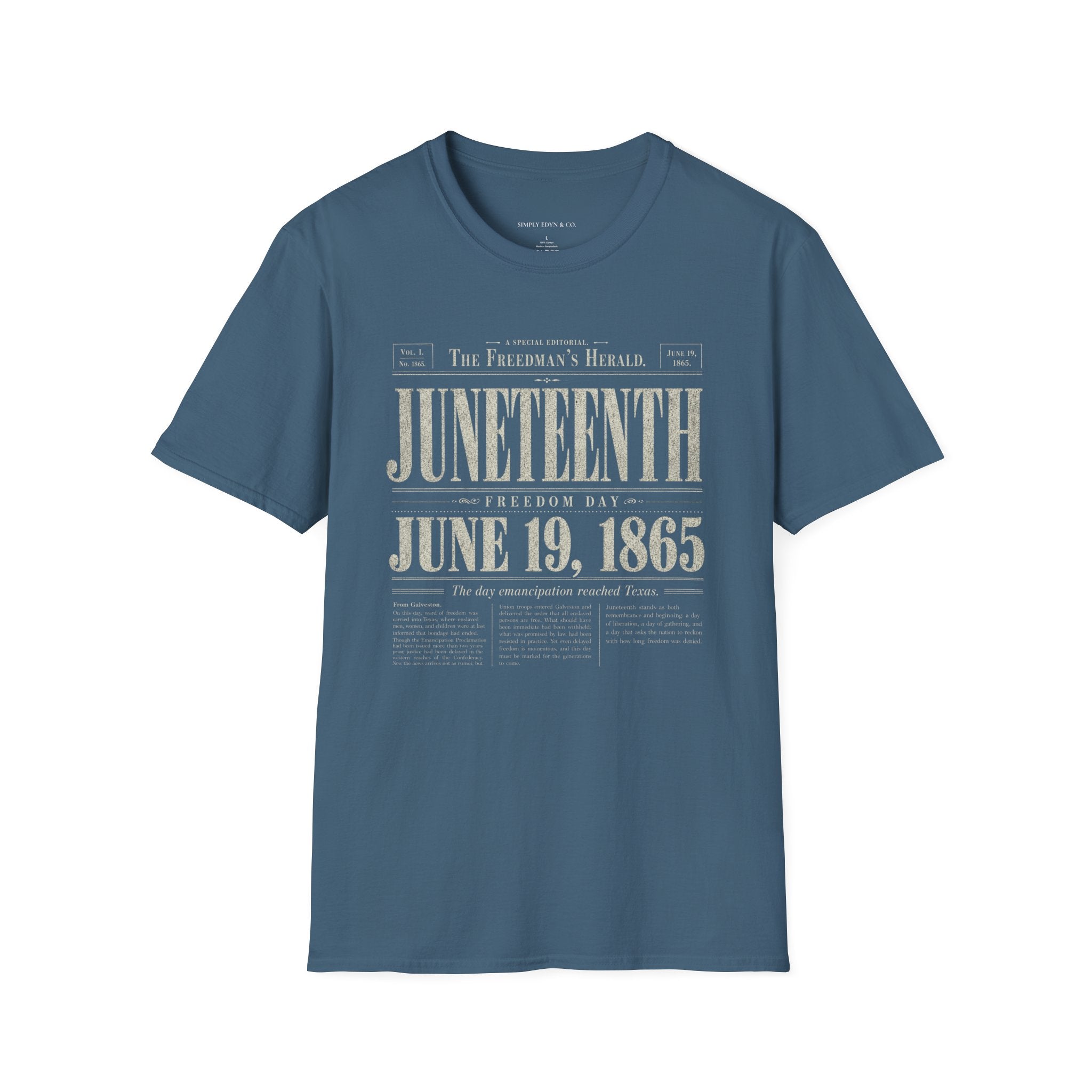 Juneteenth Freedom Day Tee