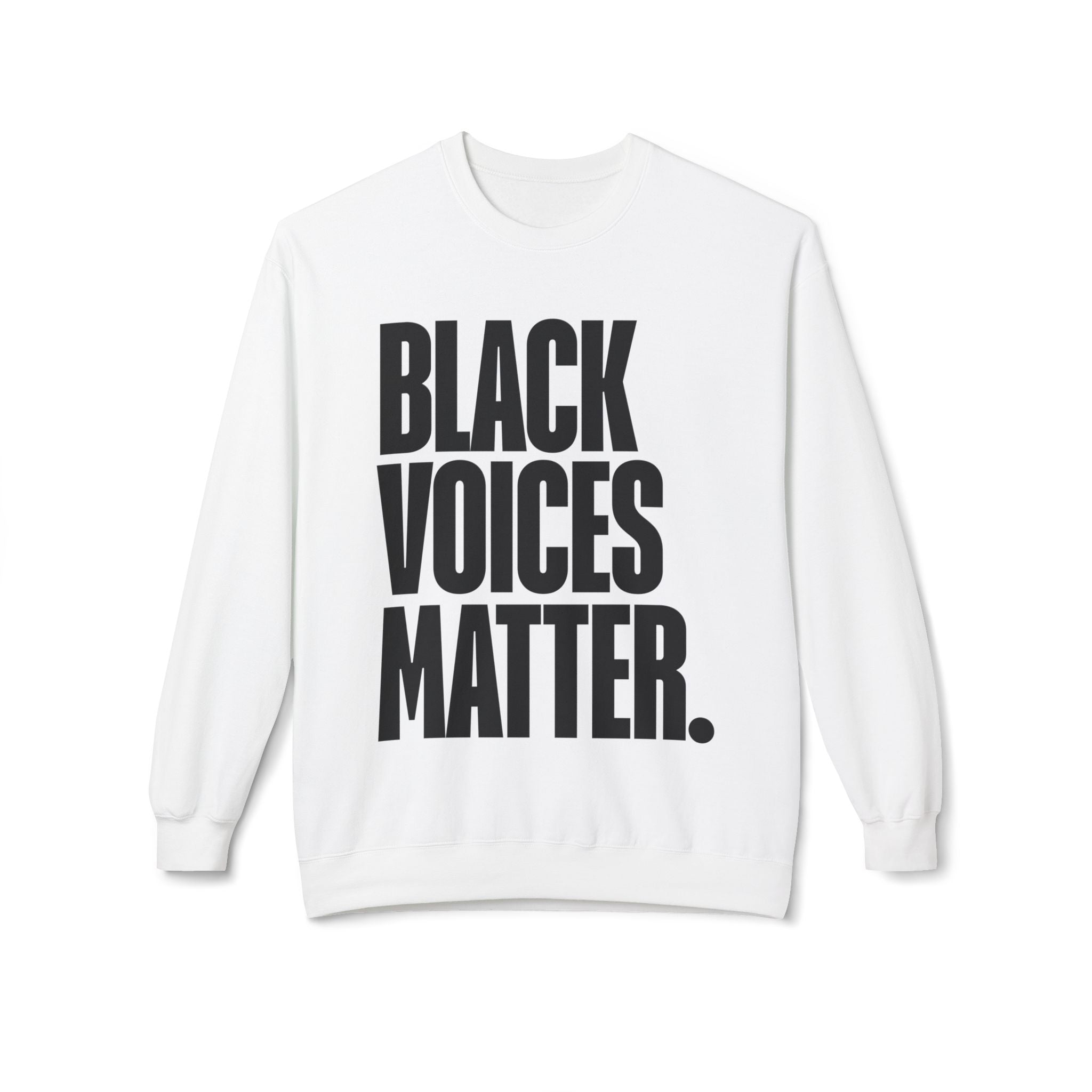 Black Voices Matter. Crewneck