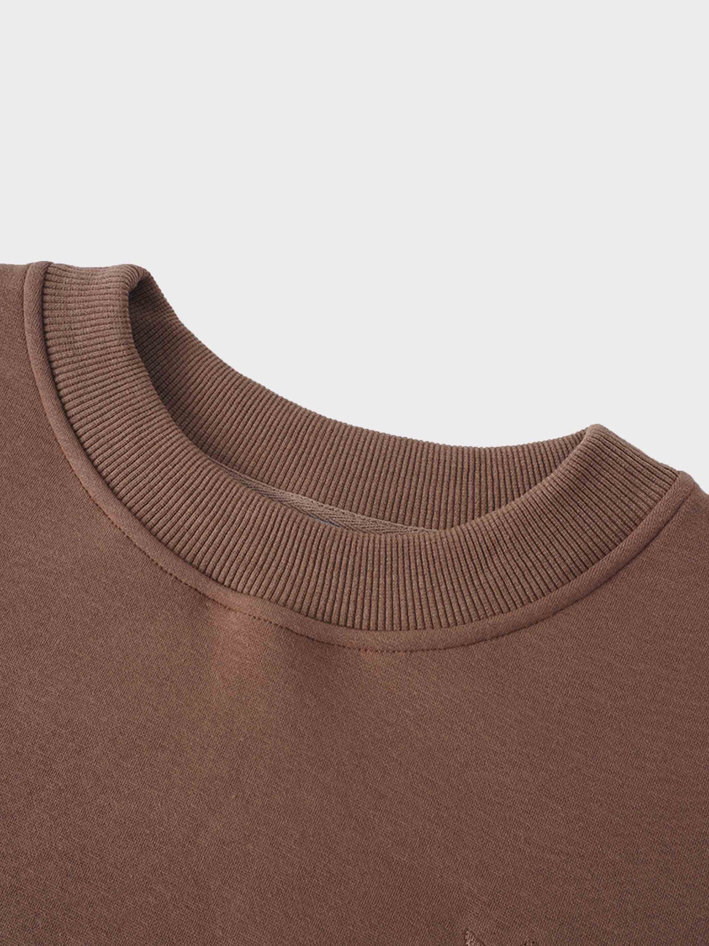 Logo Sweatshirt-Camel-3