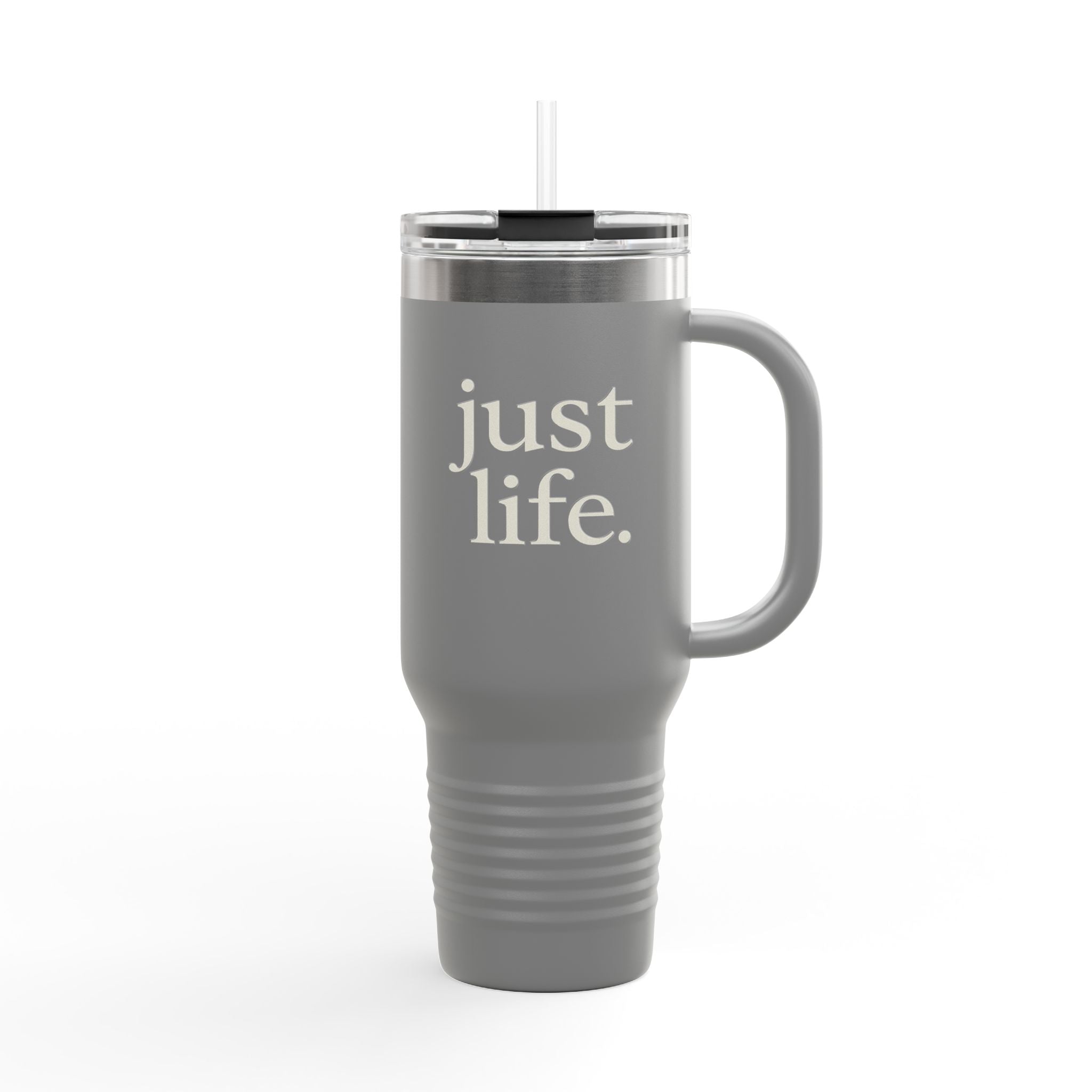 just life. 40oz travel mug | by EUNOIA