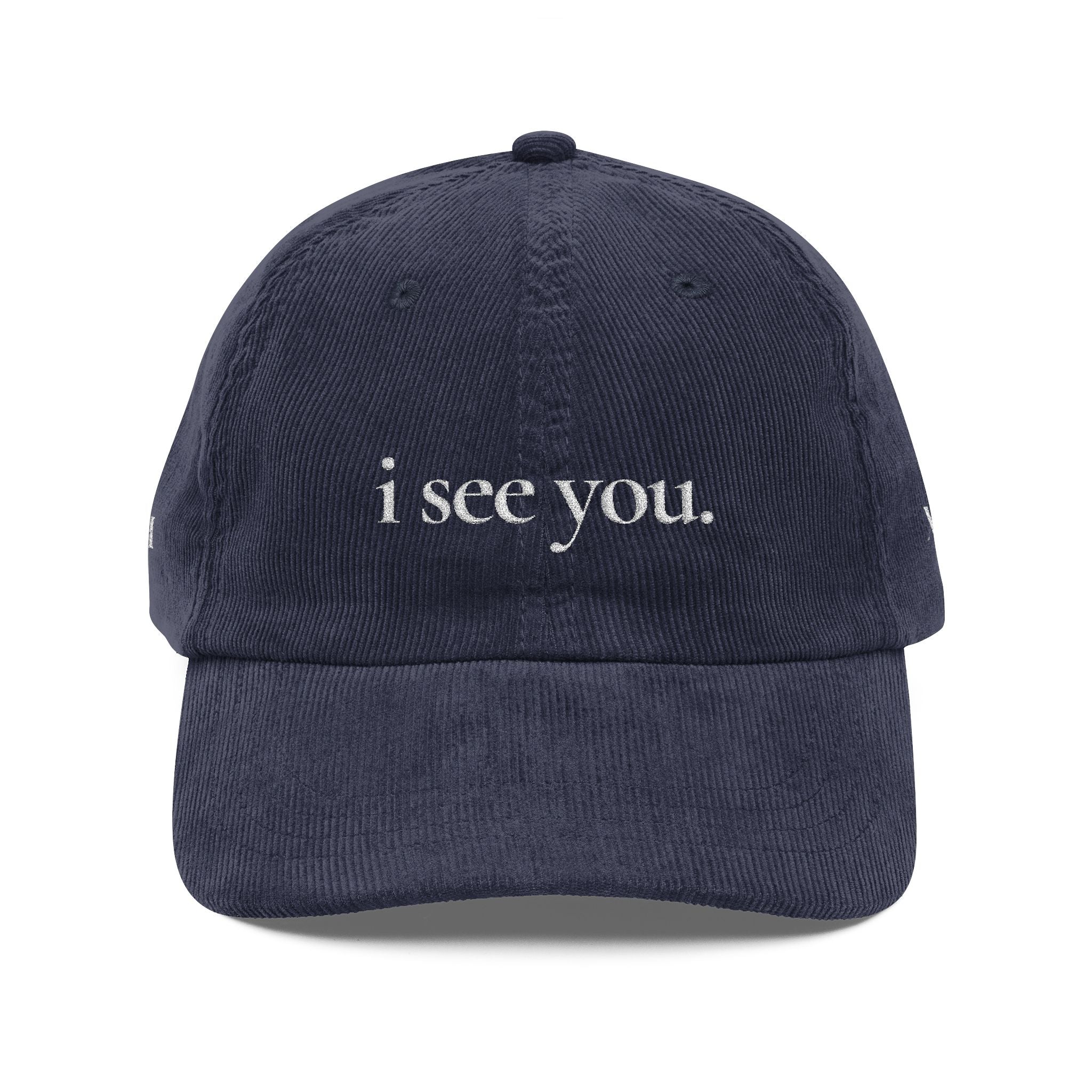 i see you. Corduroy Cap — 92% Edition