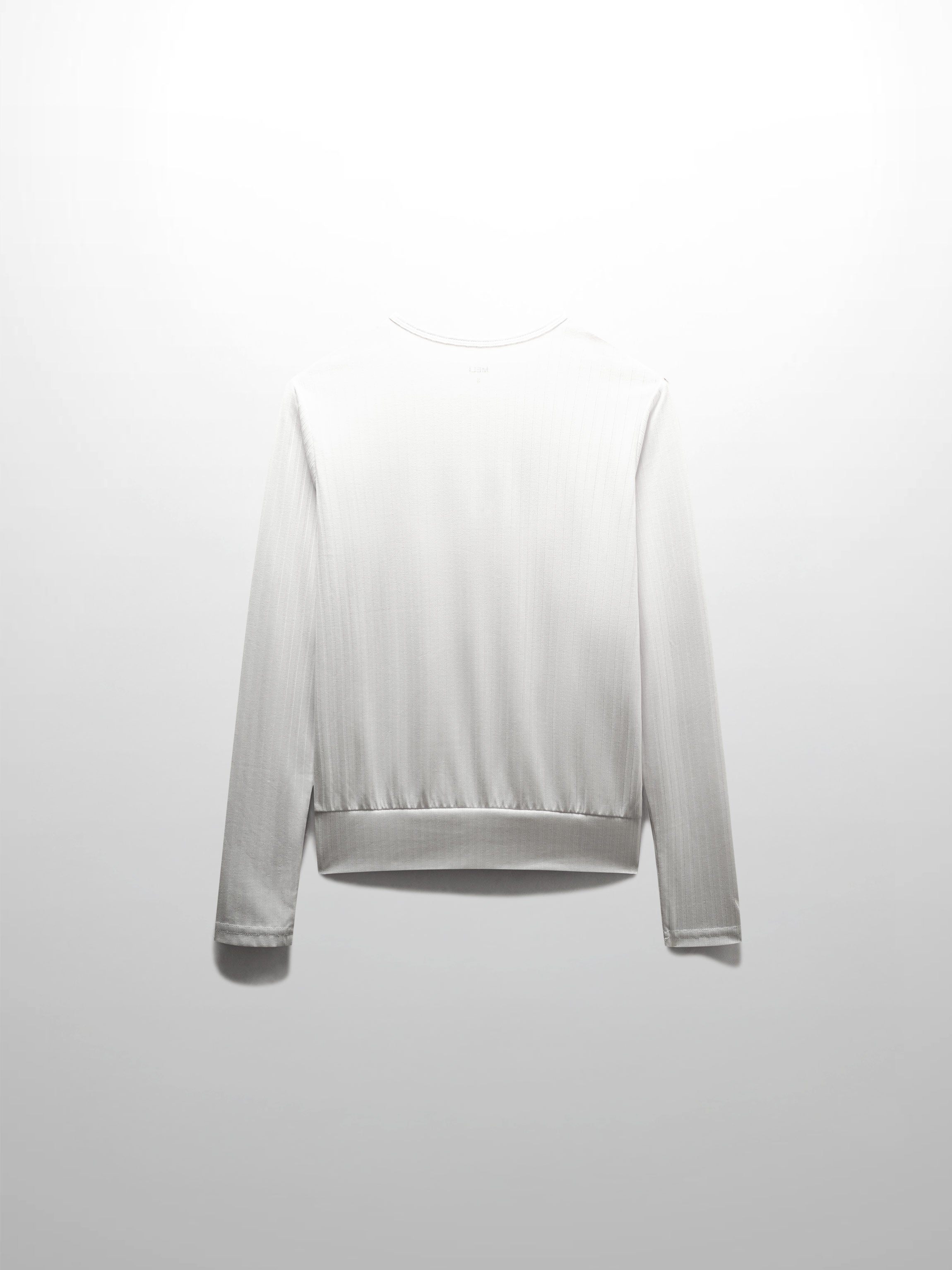 Ribbed High V Bomber-White-2