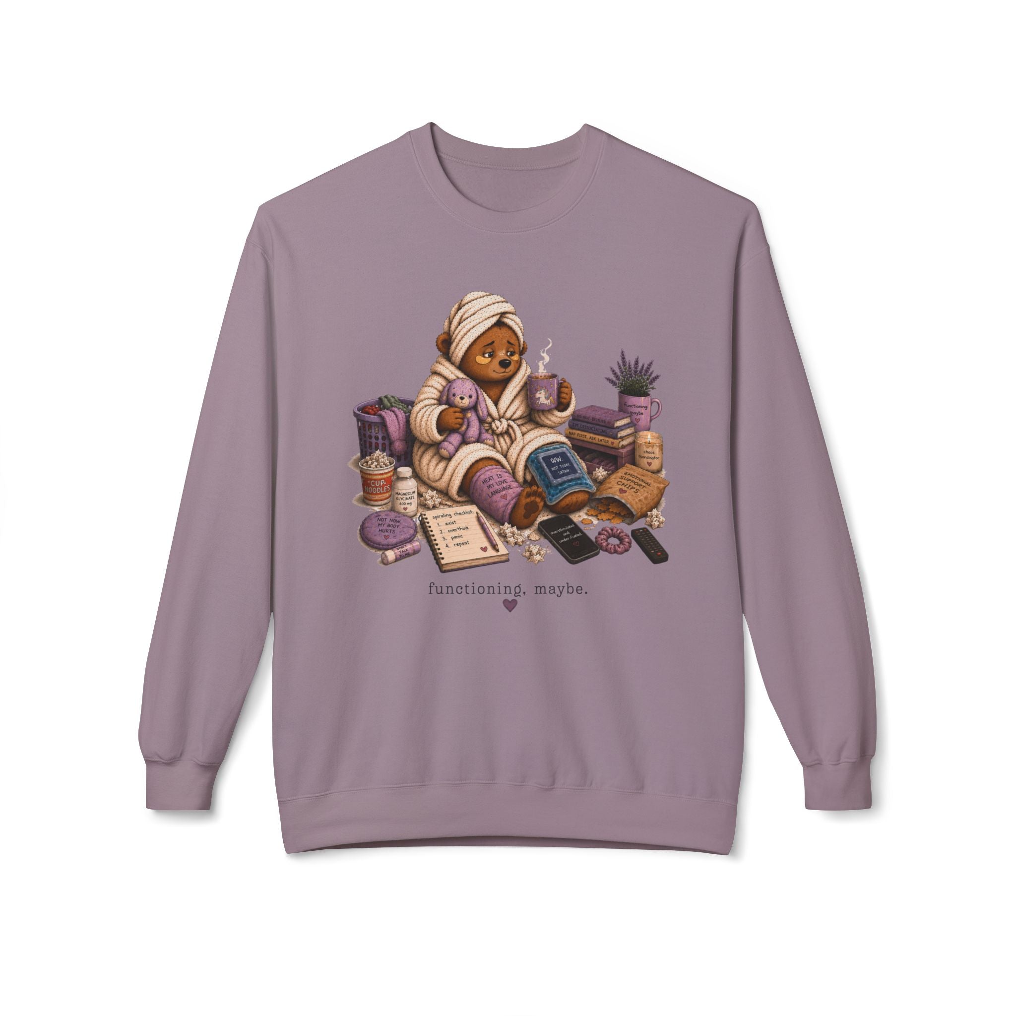 Functioning, Maybe. Crewneck