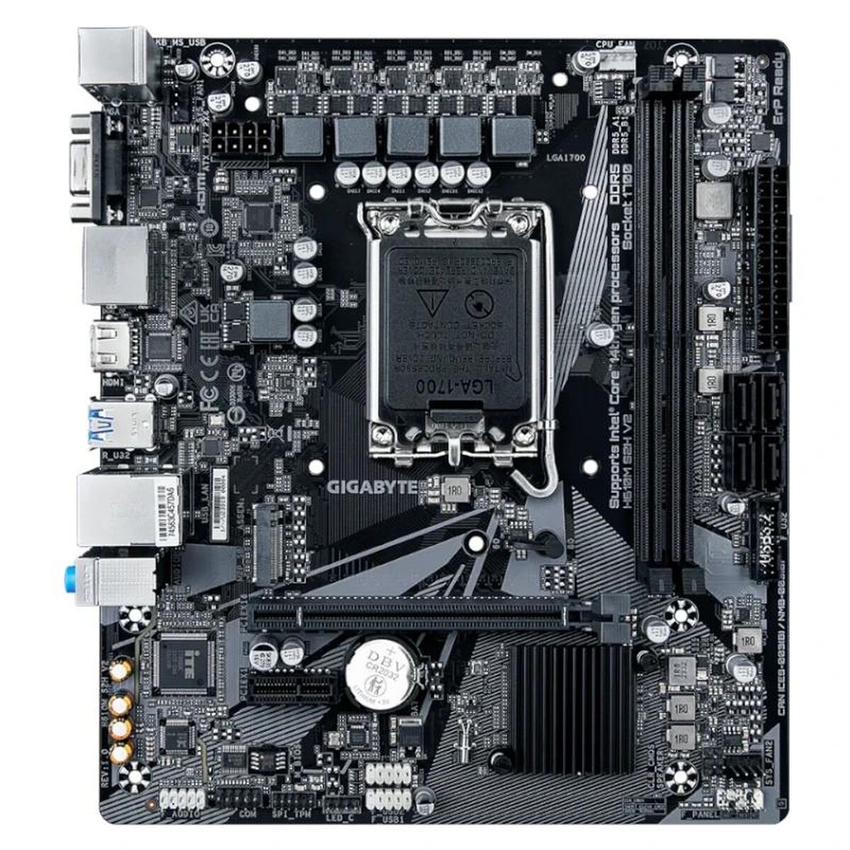 Motherboard Gigabyte H610M S2H V2 H610 LGA 1700-2