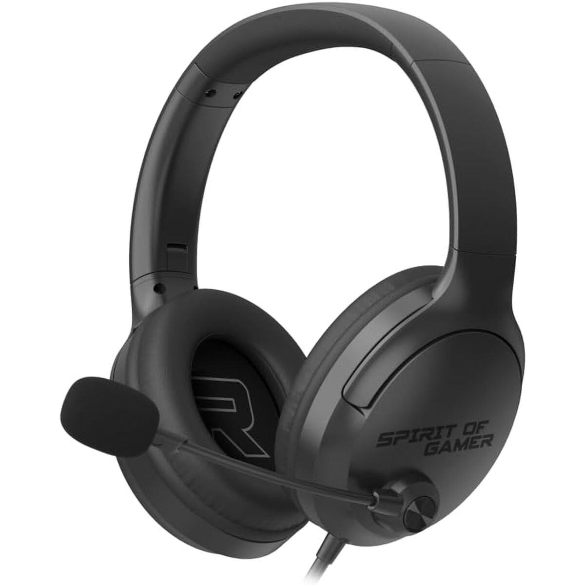 Headphones with Microphone Spirit of Gamer Pro H4 Black-0
