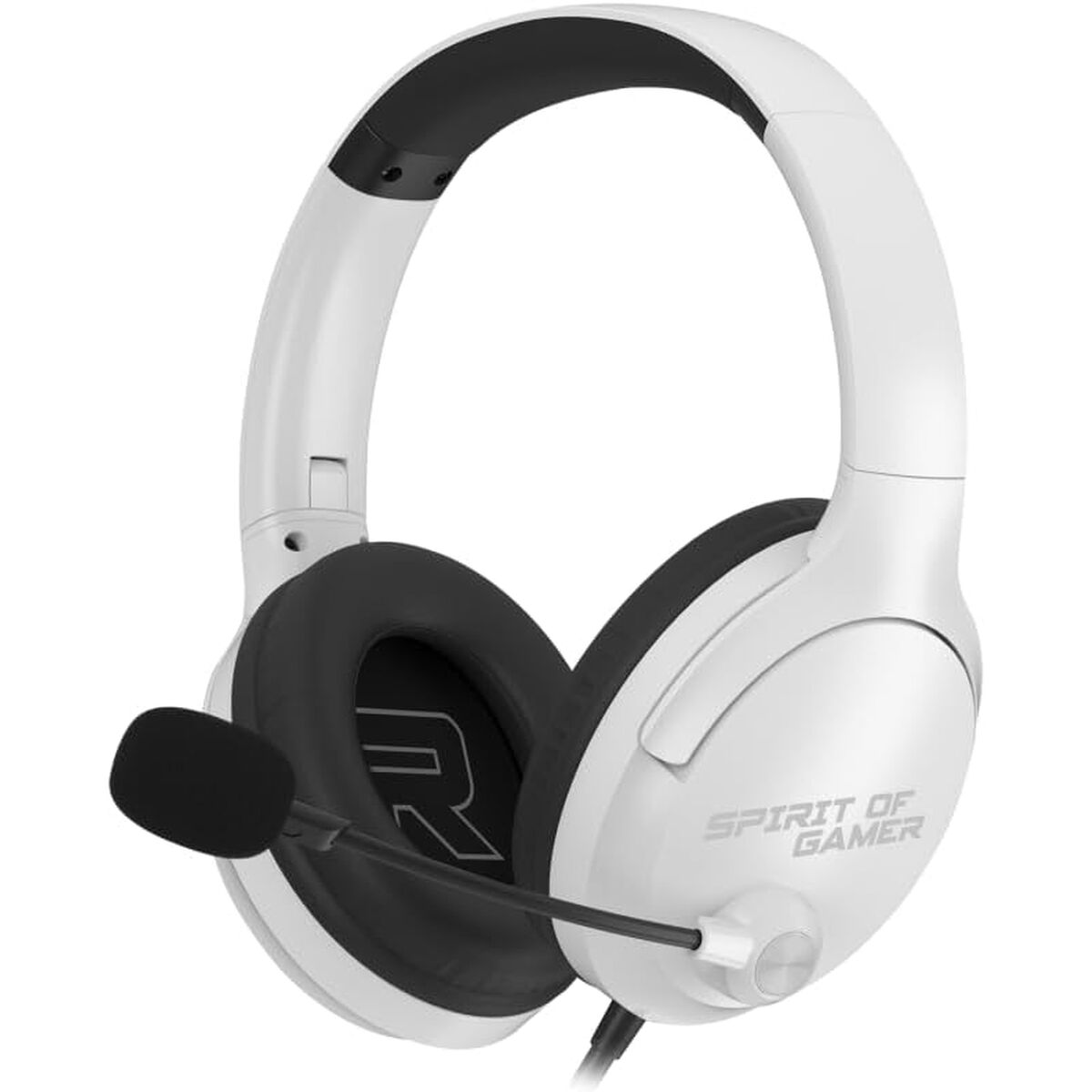 Headphones with Microphone Spirit of Gamer Pro H4 White-0