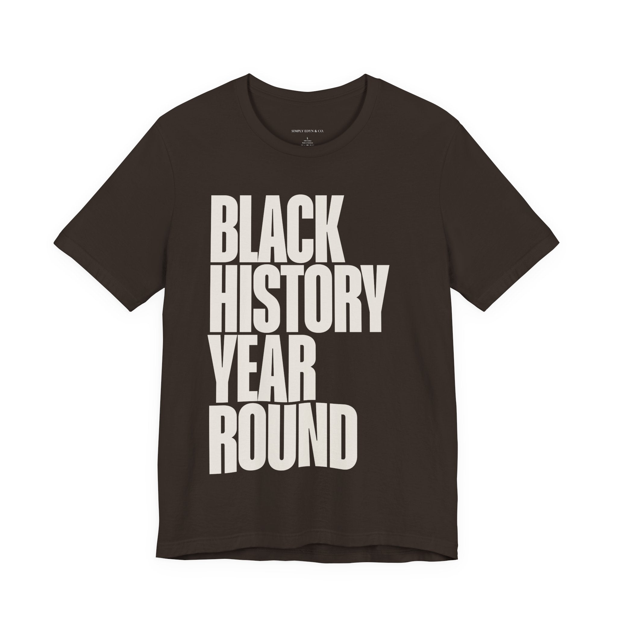 Black History Year Round Tee