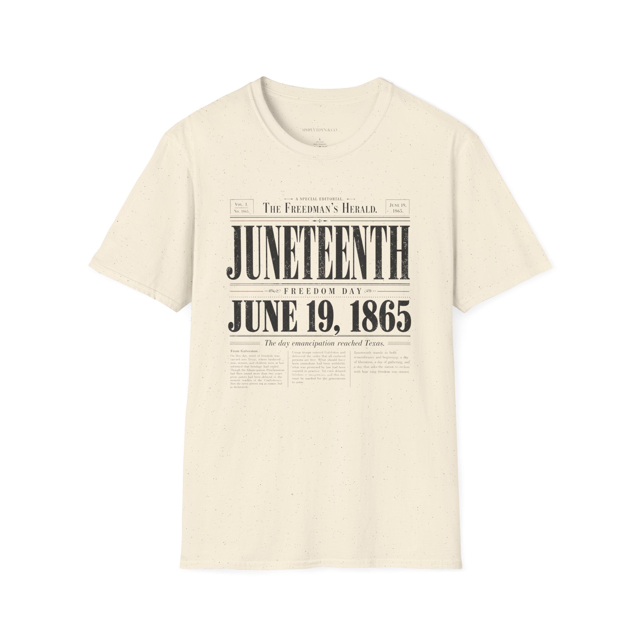 Juneteenth Freedom Day Tee