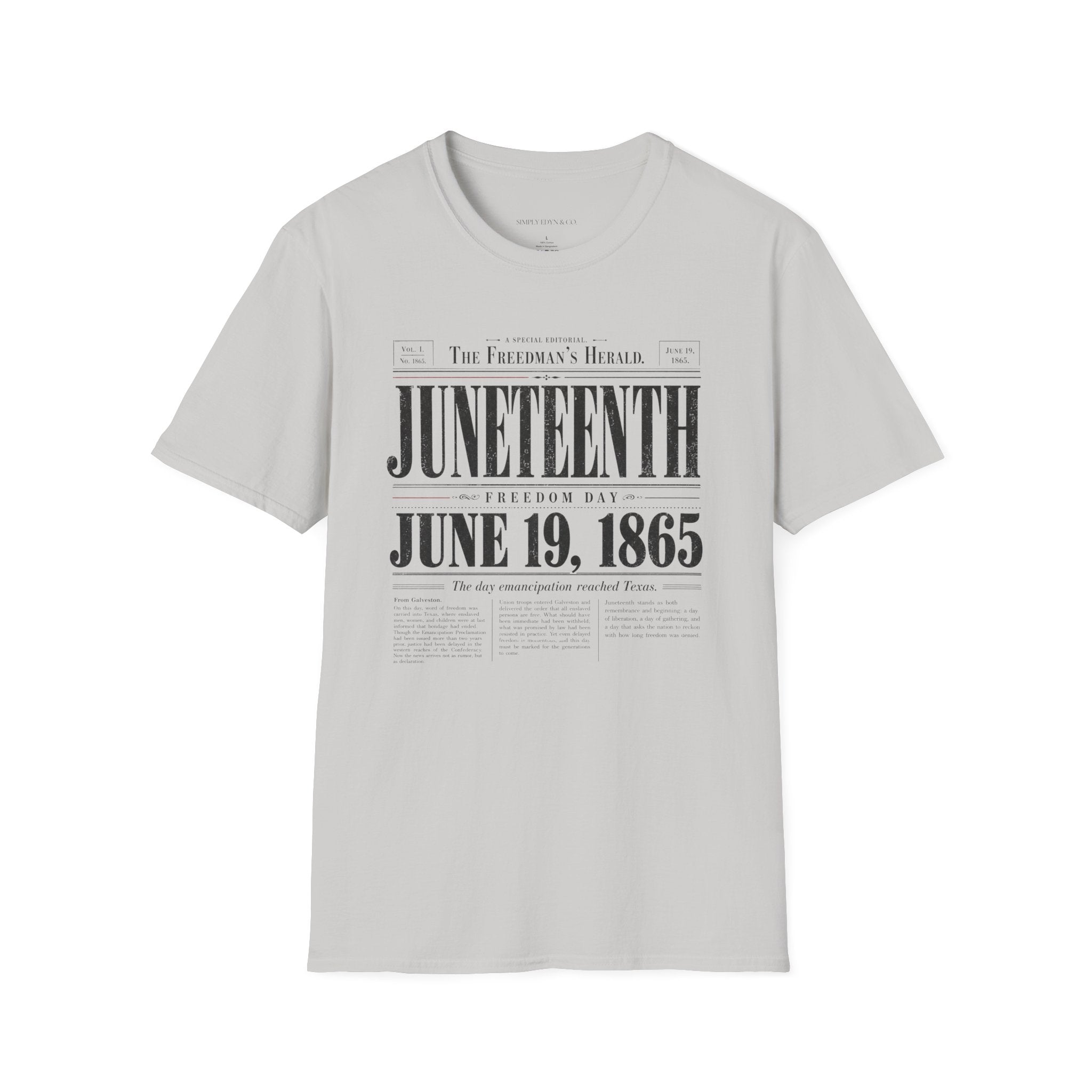 Juneteenth Freedom Day Tee