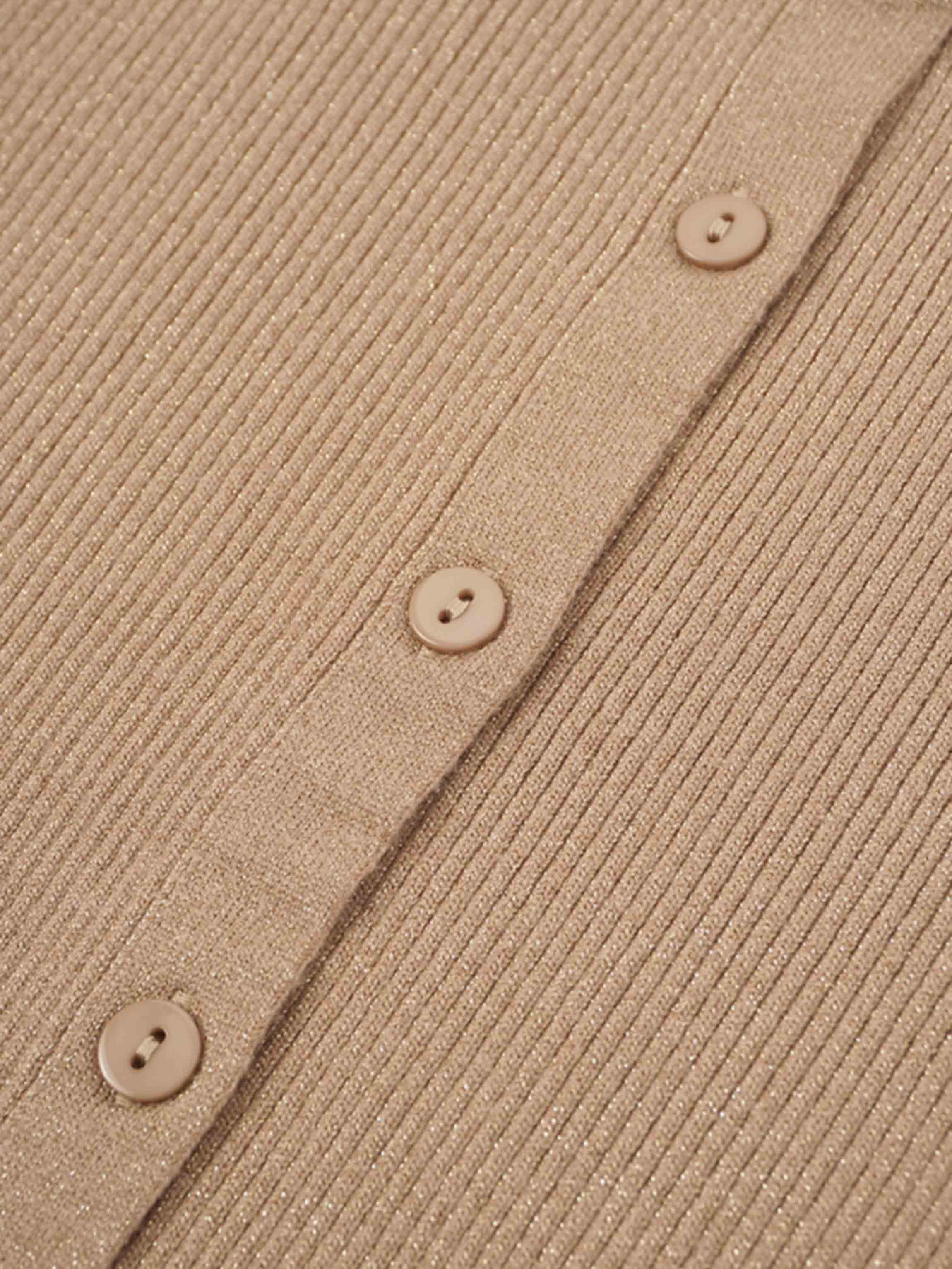 Lurex Ribbed Sweater-Neutral-3