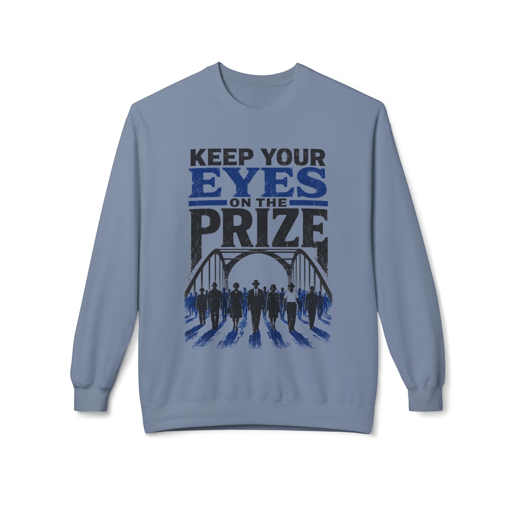Keep Your Eyes on the Prize Midweight Crewneck