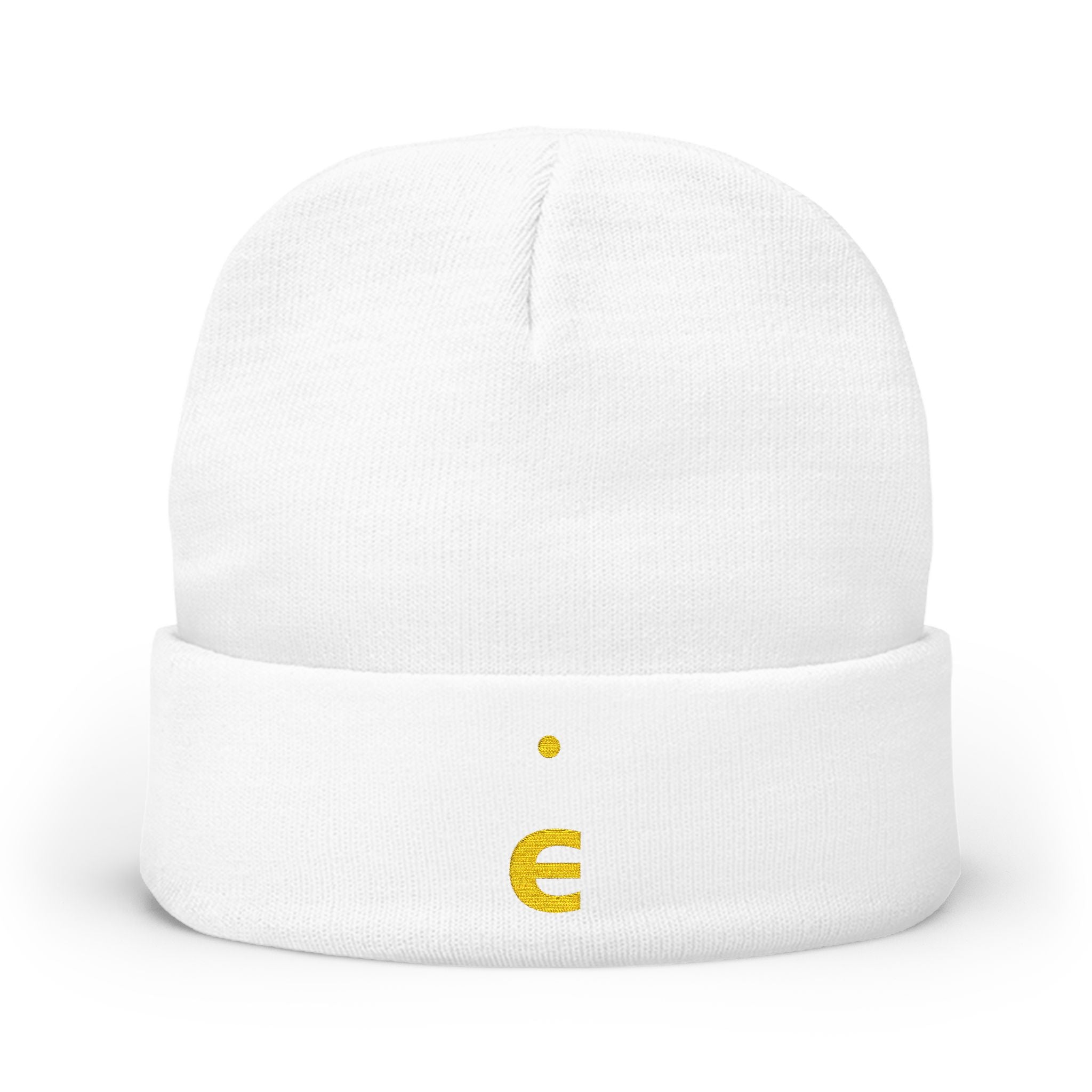 "Eunoia" Embroidered Knit Beanie