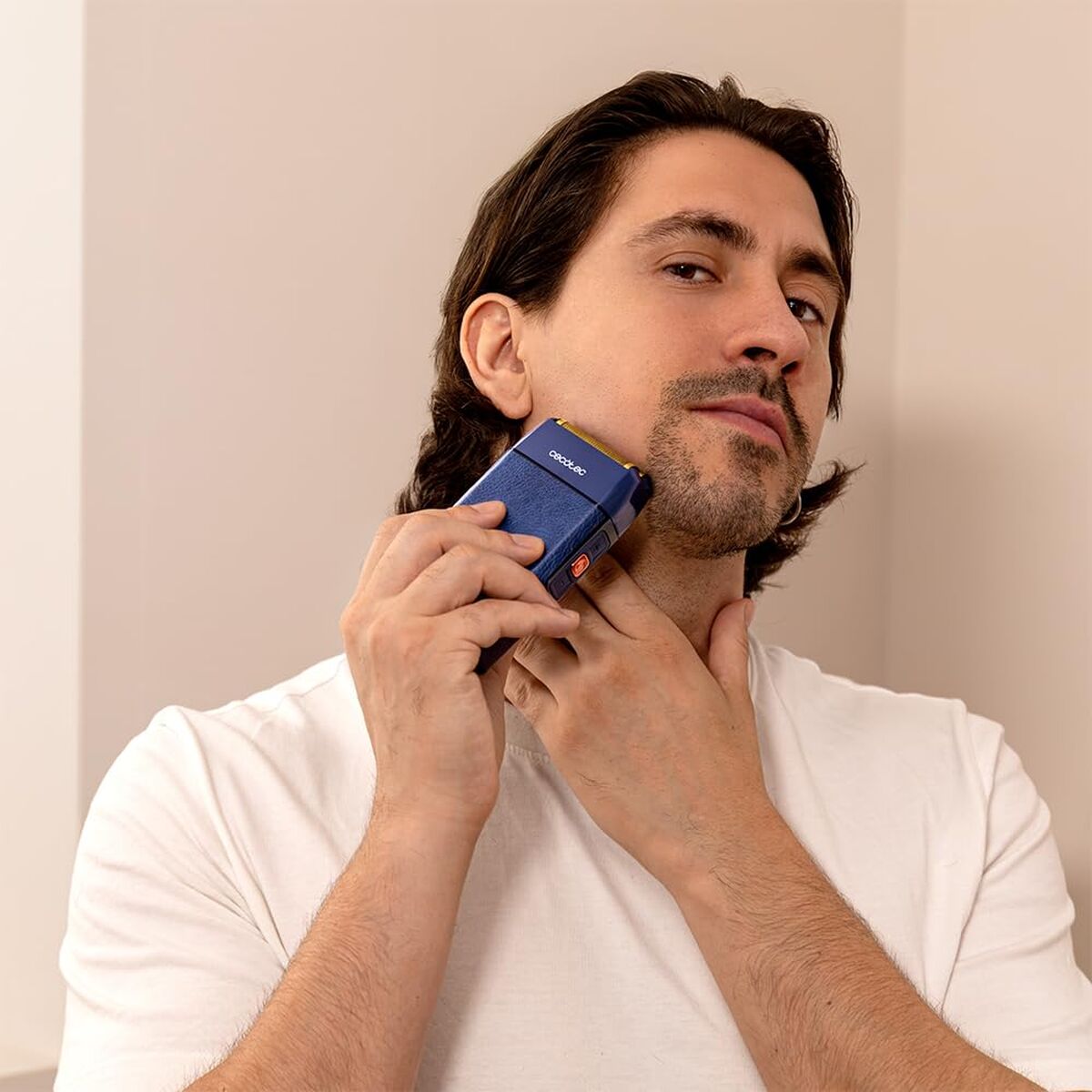 Cecotec Electric Shaver PrecisionCare X-Trimm Pro Titanium 3 Speeds LED 2h Blue-3
