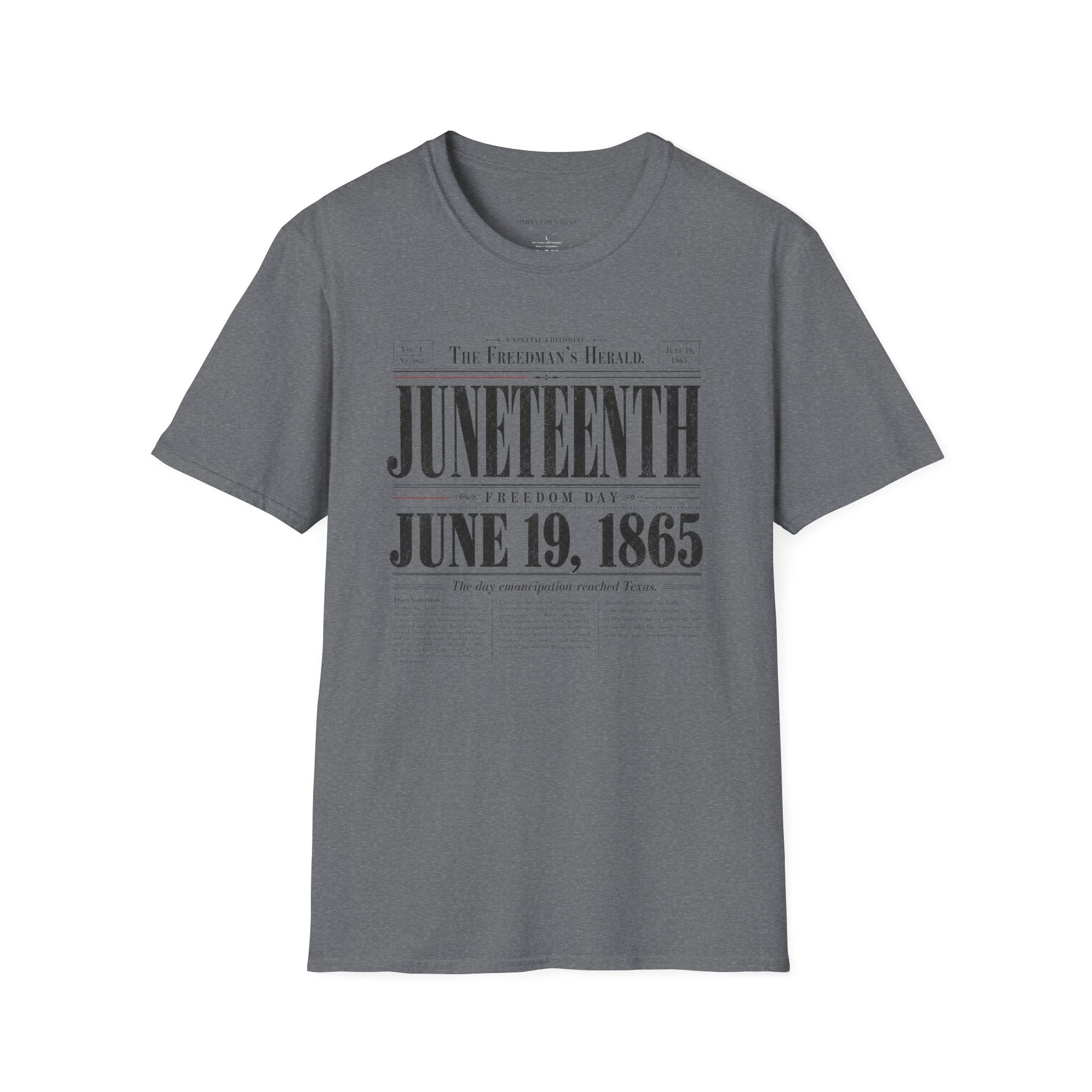 Juneteenth Freedom Day Tee