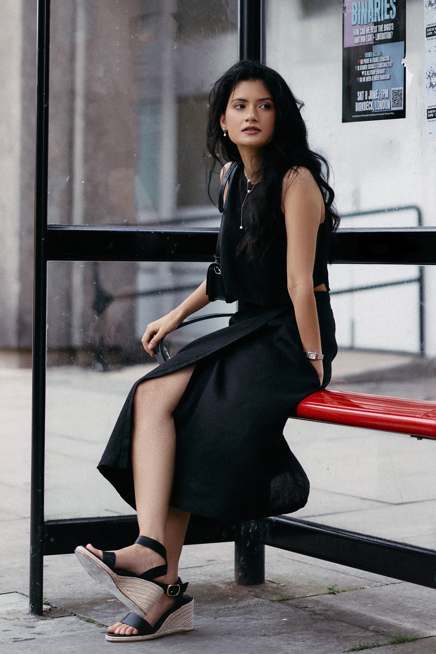 Breezy Summer Set in Black-2