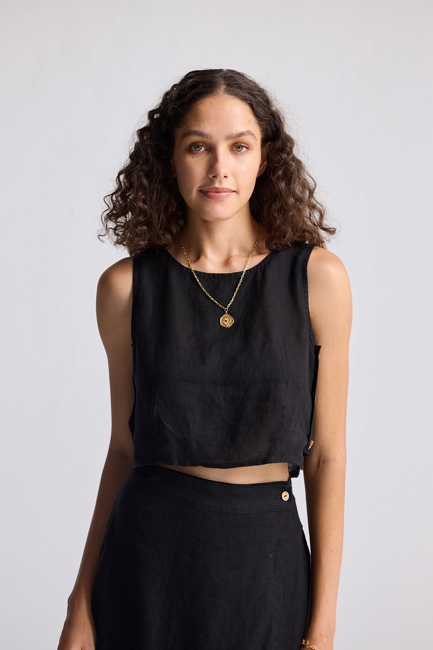 Breezy Summer Set in Black-4
