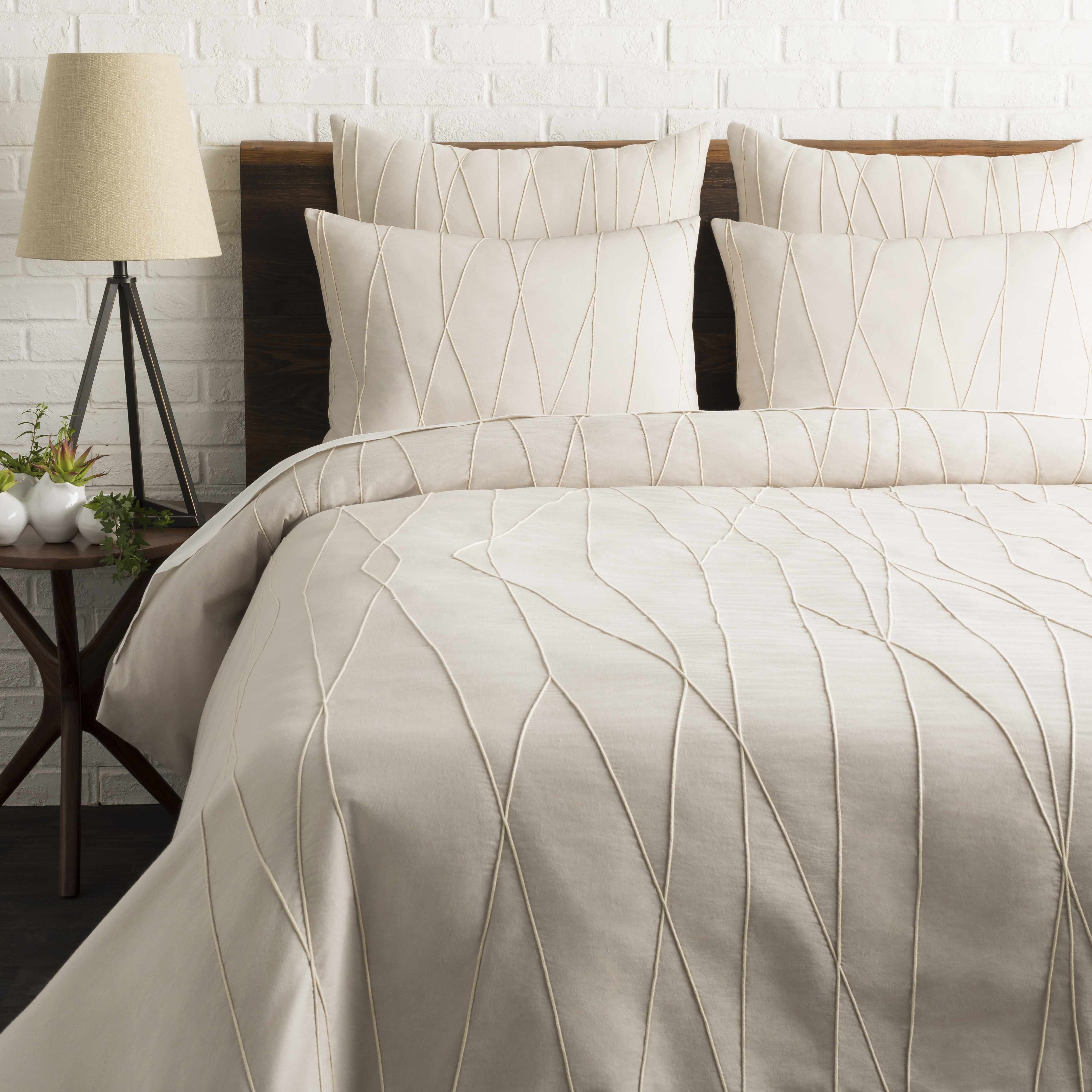 Bangui Ivory Embroidered Bedding-0