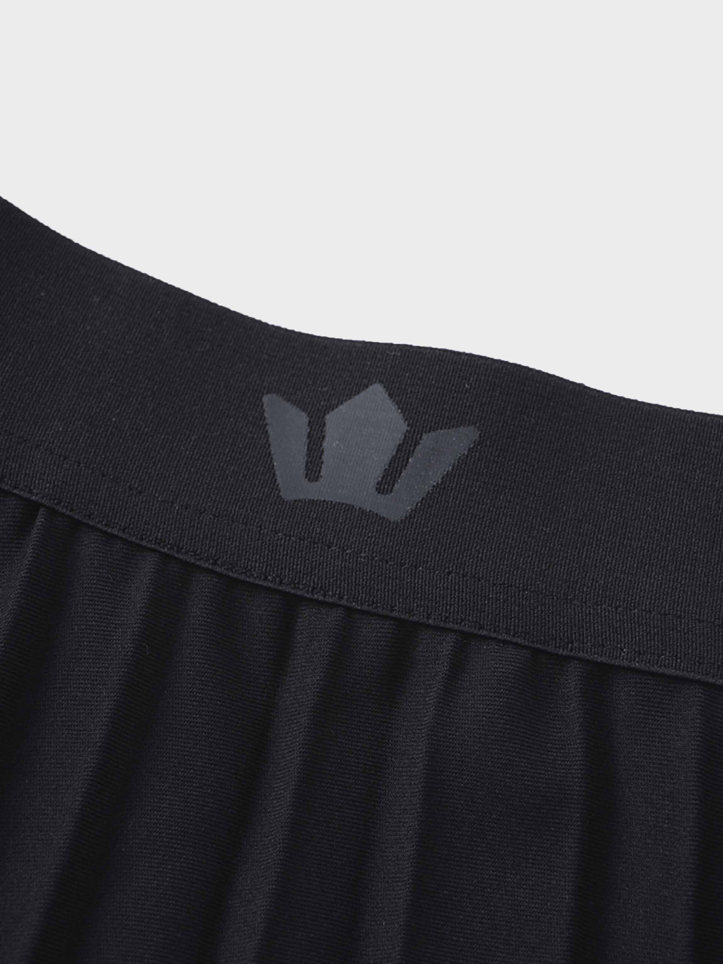 PLEATED SKIRT 35" - BLACK-3